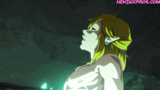 Elves Get Nasty While Bathing HENTAI UNCENSORED