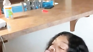 Ebony Teen Sucking BBC