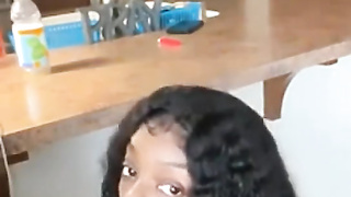 Ebony Teen Sucking BBC