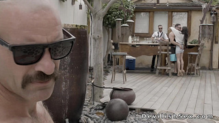 Big tits babe pussy licked and fucked