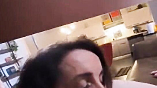 Busty MILF Fucked by Two Boys