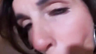 Busty MILF Fucked by Two Boys