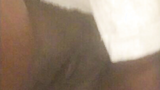 Black OF Model Flashes Vagina And Big Tits