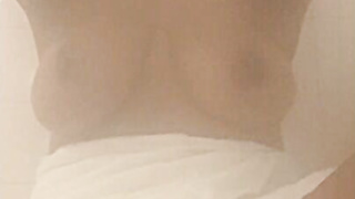 Black OF Model Flashes Vagina And Big Tits