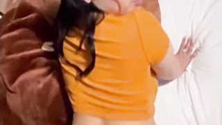 Big Tits Latina Rough Sextape