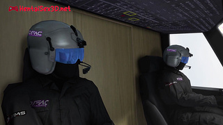 XXX Flight Check ⋗ BBC HARDCORE ⋗ 3D HENTAI Threesome