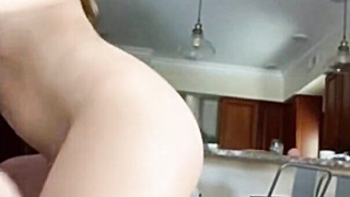 Busty Teen Jumps on Cock