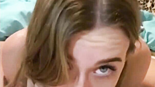 Beautiful Teen Deepthroat Blowjob 2