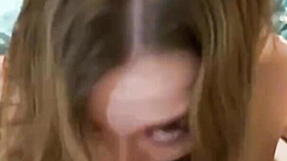 Beautiful Teen Deepthroat Blowjob 2