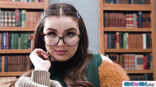 I change from bookworm to strapon bitch