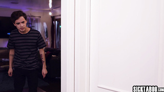 Hot teen used stepbrothers best friend