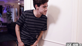 Hot teen used stepbrothers best friend