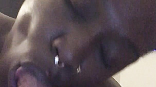 Black Girl Deepthroats Little Penis