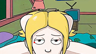 Hentai MILF and teen blowjob