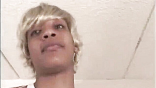 Black Slut In Fishnets Fucks Black Cock