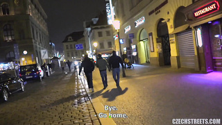 Czech Streets 101  Slovak party girl Lucia