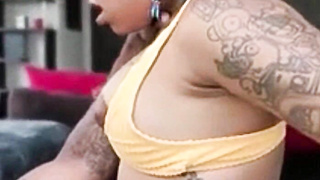 Thick Ebony Fucks BBC