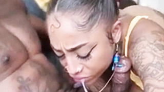 Thick Ebony Fucks BBC