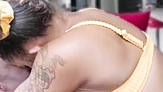 Thick Ebony Fucks BBC