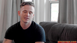 Stepson getting his big dick sucked by his sexy stepdad