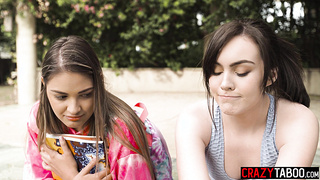 Bullied Latina fucks hot popular student