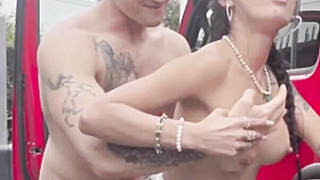 Horny Asian Teen Risky Public Sex