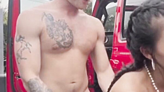 Horny Asian Teen Risky Public Sex