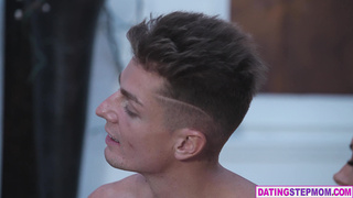 Two MILFs fight over stepsons big cock