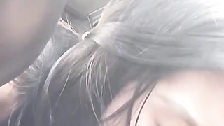 Asian Beauty Sucks BBC in His Car