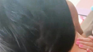 Big Tits Bimbo Sucking Like a Pro