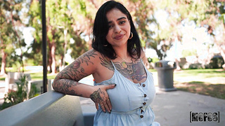 Unwrapping Big Tits for My Birthday