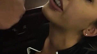 Busty Blonde MILF Sucking Like a Pro