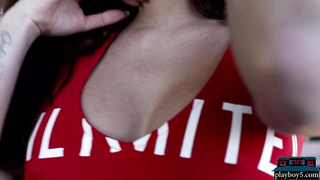 Gorgeous busty brunette from the Ukraine