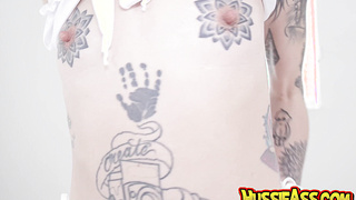 Ultra horny Emo babe screaming out orgasms!