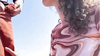 Lucky Boy Fucks Cheating Wife in Public