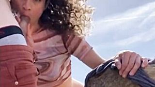 Lucky Boy Fucks Cheating Wife in Public