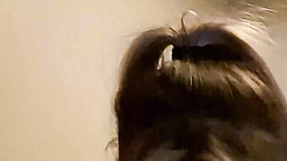 Pretty Asian Teen Sucks Black Cock