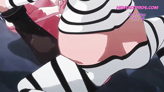 Busty Perv Milf Warden Dominates Inmate 3D HENTAI