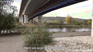 Czech Streets 106 Stewardess Andrea