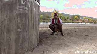 Czech Streets 106 Stewardess Andrea