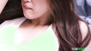 Horny mom watching her stepson fuck