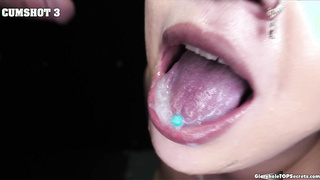 MILF Summer and Teen Maya cum swallowing