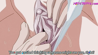 Boy Wins a Bet Against His GF and Fucks Her in Public