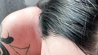 Cheating Girlfriend Gets Facial