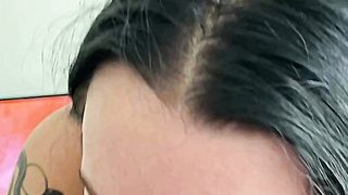 Cheating Girlfriend Gets Facial