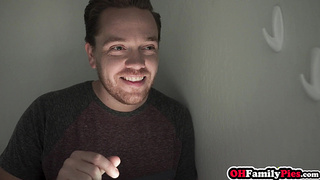 Two cockbusters caught big hard cock