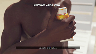 Horny GF Seduce BBC On The Beach