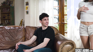 My girlfriend is ready to watch hot sex