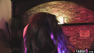 Exotic dancers show each other moves