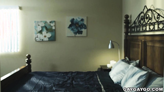 Carter Woods slobbers and stuff Tony's juicy hole